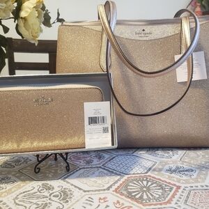 Kate Spade tote and wallet